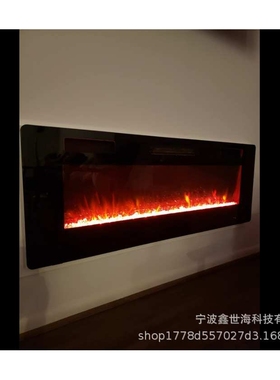 工厂直销60英寸超薄电壁炉内嵌壁挂式桌面电壁炉取暖器fireplace
