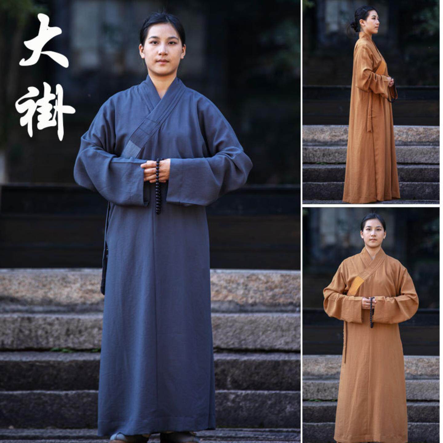 僧衣僧服长褂春秋夏男女出家人