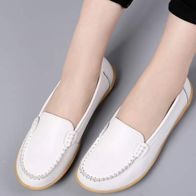 大码女鞋41-43平底单鞋真