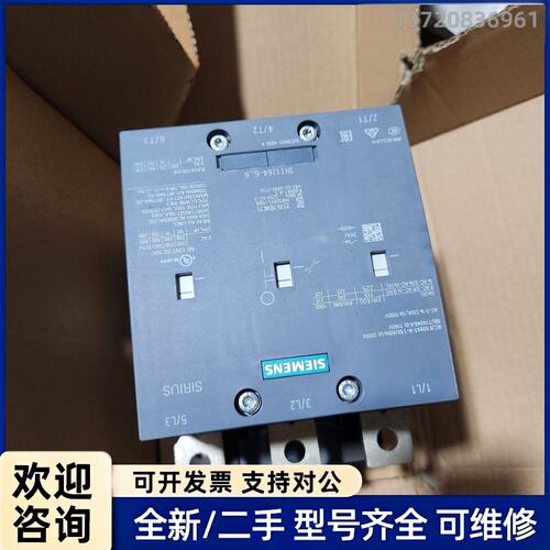 议价西门子真空接触器，型号：3RT1264-6AP36 仓库备件