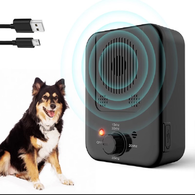 速发防狗叫扰民神器驱狗器恶w犬超音波声控狗狗宠物训练器自动止