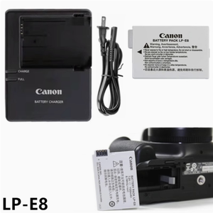 佳能EOS 550D 600D 650D 700D单反相机LP-E8电池/充电器/数据线