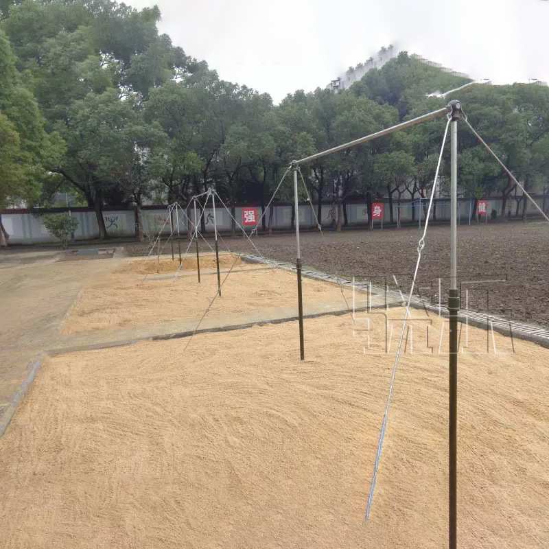 室外单杠训练单双杠器材比赛引体向上户外体能家用健身单杆可调节