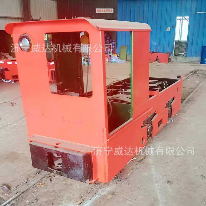 矿用电机车运输距离远架线式电机车巷道运输蓄电池轨道牵引头车