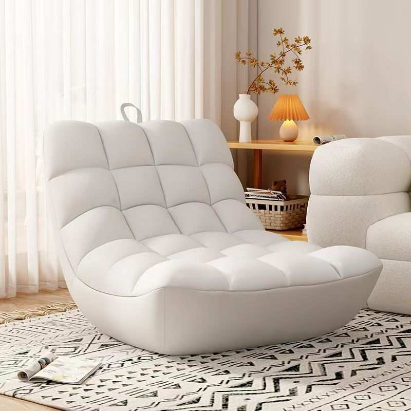 阳台休闲单人座椅网红懒人沙发可躺可睡豆袋毛毛虫躺椅卧室小沙发