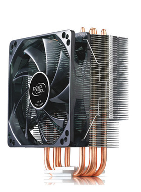 九州风神 玄冰400 cpu散热器主机风扇铜管1155静音amd台式电脑AM4