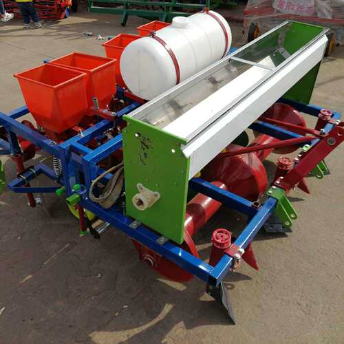 花生精播机膜上膜下种植机起垄铺膜施肥一体机鸭嘴点播机