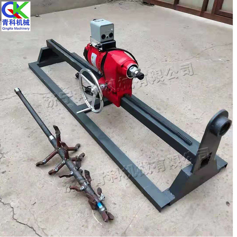 非开挖液压小型马路横向穿孔钻机横穿地下铺管自来水管入户打孔机