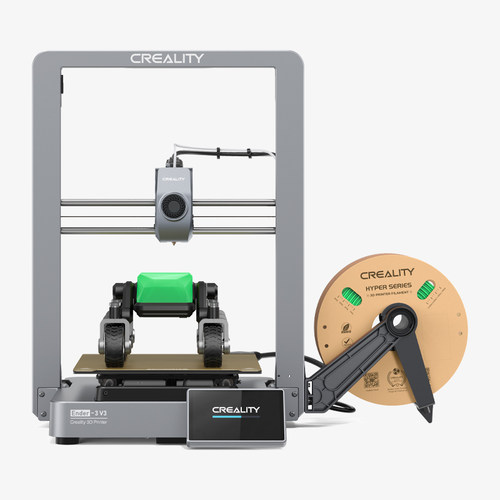 创想三维3d打印机Ender-3 V3新品高速一体式全金属机身免调平diy