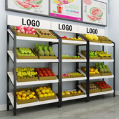 货架置物架展示柜l化妆品商场鞋 店红酒超市水果零食样品斜面陈列