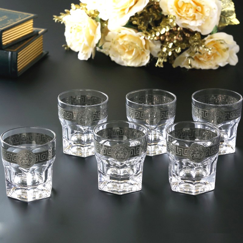 捷克耐热a冷藏水晶杯果汁杯凉水杯啤酒杯套装水具套装威士忌洋酒