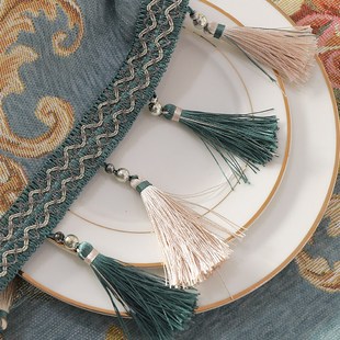 欧式 长方形茶几布圆形家用餐桌 小圆桌桌布轻奢m高级感2021年新款