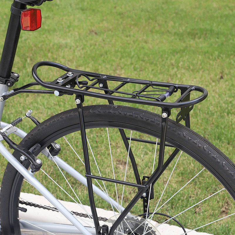旅行车登b山自行车后衣架货架后座可以载人铝合金支架量化高强度