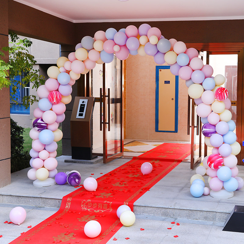 结婚地毯浪d漫大门口路引喜庆用品婚礼婚房楼梯婚庆装饰走廊布置