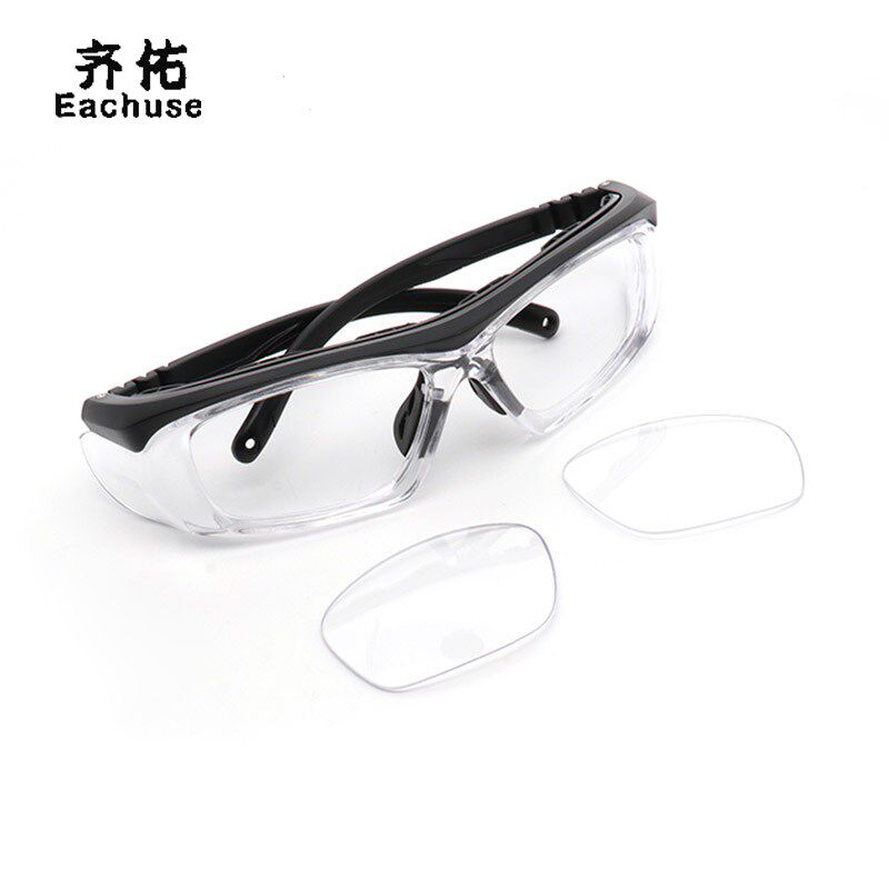 齐佑防护a眼镜劳保工作保护防冲击防飞溅防尘防雾护目镜可配近视