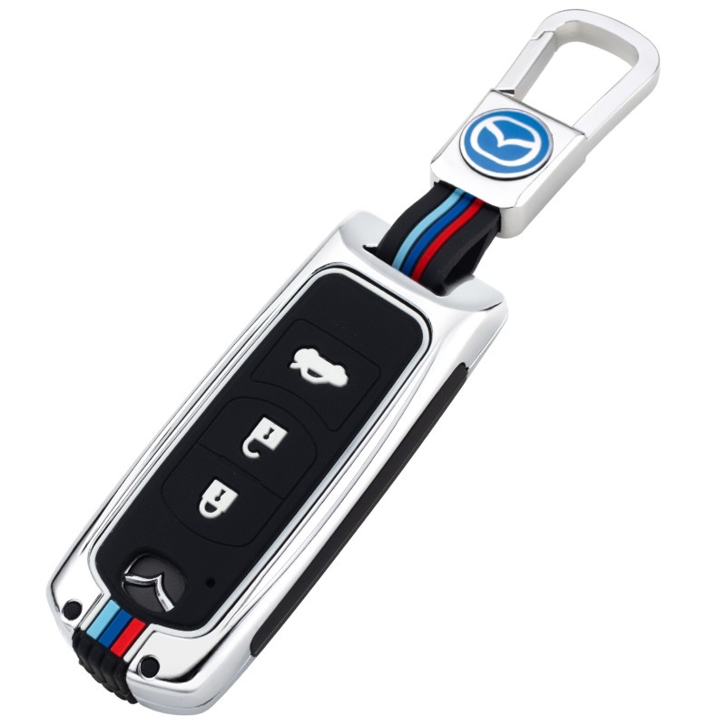 适用马自达钥匙套cx4汽车钥匙包cx5昂克赛拉3阿特兹S6睿翼7扣cx9