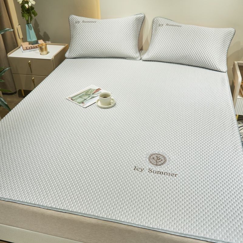 凉席a类夏季冰豆豆冰丝席三件套1y.8m床空调软席子可机洗床单0a28,床上用品,冰丝席,淘宝优惠券,粉丝福利购,淘宝优惠卷