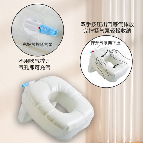 充气午睡枕初高中小学生儿童教室桌上午休趴O睡枕办公室睡觉抱枕