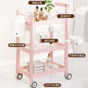 美容车小c推车美容院专用理发店美发工具柜仪器治疗车办公室置物