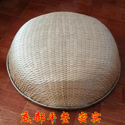 柳编竹编圆形笸箩收纳筐s家用藤编簸箩筐馒头筐干果柳条筐簸箕大