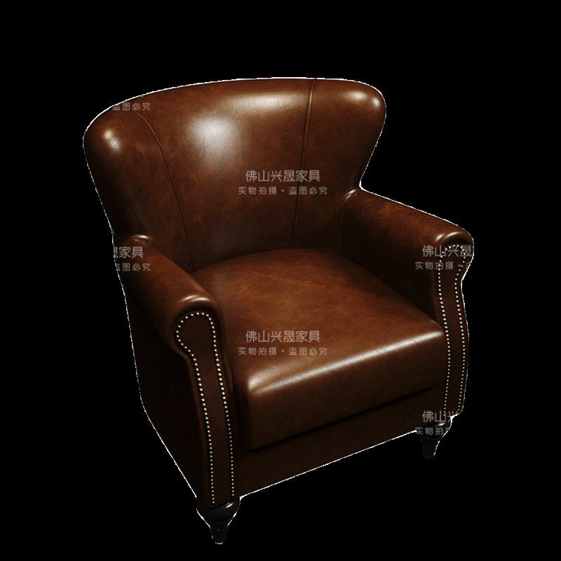 复古威士忌吧h沙发咖啡厅桌椅单人轻奢酒吧清吧音乐餐吧座椅组合