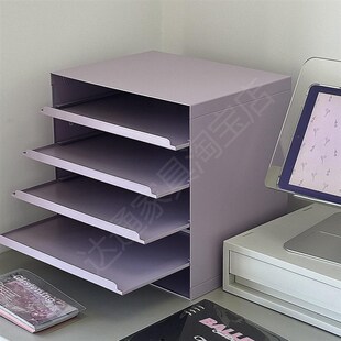 信盘克维索e化妆品抽屉式分层文件信托置物架信封盘首饰收纳盒桌