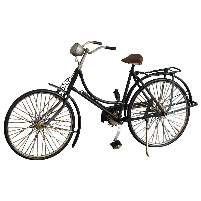 复古铁艺单车自行车模型摆件x酒吧商场店铺餐厅客厅怀旧软装装饰