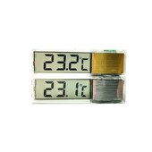 3D数字鱼缸温度表温度计电子温度计电子水温表LED水晶感应式 节能