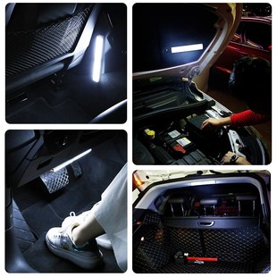 508l专用2008车内改装 408 饰用品后备箱感应照明灯 5008 标致4008