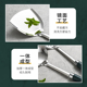 拜格锅铲套装 家用不锈钢炒菜铲子厨具全套厨房专用汤勺漏勺置物架
