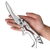 厨房剪刀强力鸡骨剪厨房不锈钢304烤肉剪多功能剪鱼剪肉家用剪子