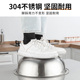 304不锈钢圆形大盆家用加厚洗澡盆洗衣服盆洗脸盆特大号大铁盆子