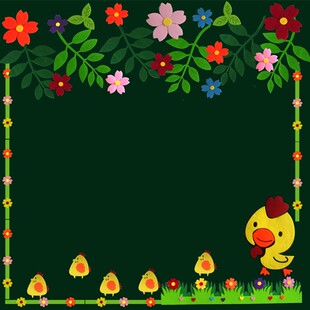 小学开学黑板报布置幼儿园教室环创装饰班级文化墙贴区角花边组合