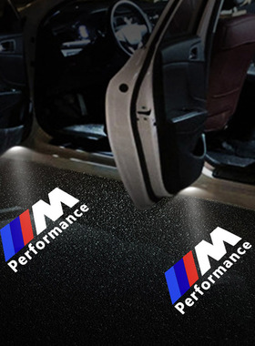 适用于宝马车门迎宾灯20款新3系1系5系7系GT320LiX3X56镭射灯改装