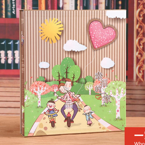 皮质相册本插页式家庭影集像册5寸6寸7寸相册混装大容量纪念册4r