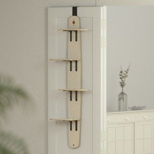 喵乎汪也挂式门后猫爬架墙上跳台门挂悬挂猫架门上猫跳板猫咪挂门