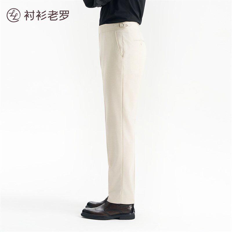 那不勒斯西裤男衬衫老罗2024年秋新款西装裤男商务正装247Y0S811N