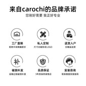 竖款 带灯led卧室墙面化妆镜 方形无框网红智能镜梳妆台镜子挂墙式