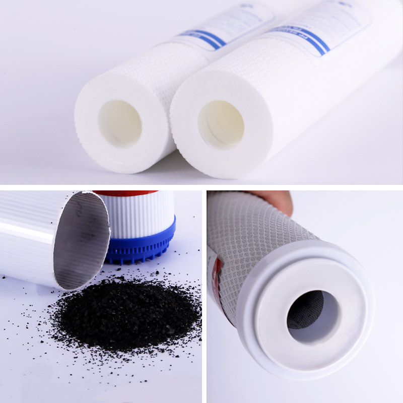 家用净水器前置通用滤芯10寸PP棉UDF颗粒碳前三级过滤配件套装