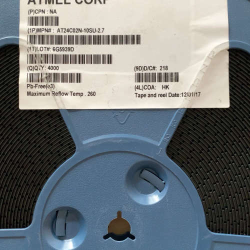 AT24C02N-10SU-2.7 数量1盘4000个 单价议价