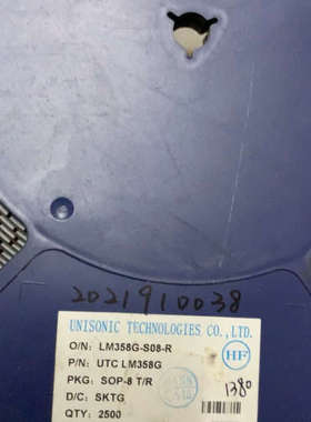 LM358G 数量1380个 单价0.12 共168元议价