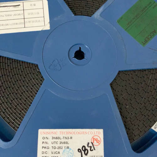 UTC 3N60L TO-252封装 数量1386个 单价0议价