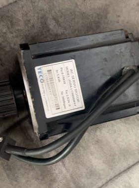 #电机  东元TECO伺服电机，型号JSMA- LC08AB议价