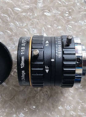 工业镜头 12mm F1.8 5.0Mega 2/3