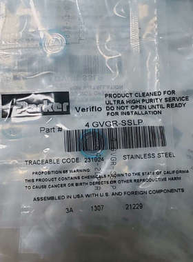 派克垫片4GVGR-SSLP全新14个议价