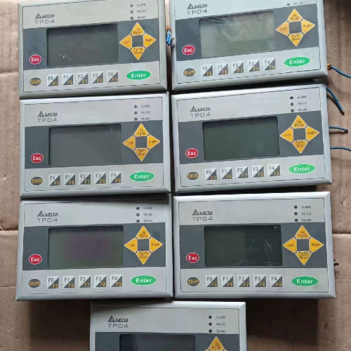 台达文本TP04G-AS2。拆机外观成色如图，测试功能正常，议价