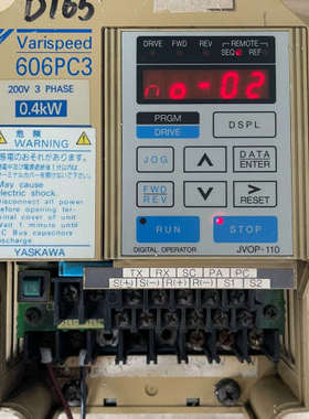 安川606PC3变频器CIMR-PCA20P4，0.4KW议价