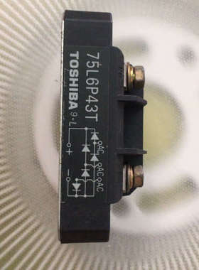 议价东芝整流桥模块，75L6P43T，拆机件一个，30元包用