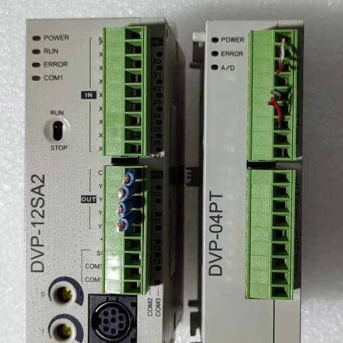 在新的电箱所拆台达DVP-12SAS，DVP-04PT两个，议价