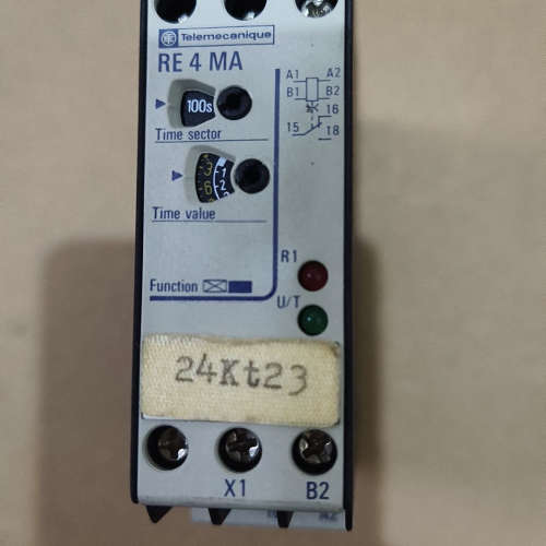德国产Telemecanique时间继电器  RE4-MA1议价